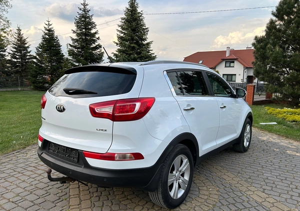 Kia Sportage cena 38600 przebieg: 214020, rok produkcji 2012 z Żmigród małe 121